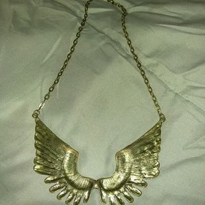 Vintage Pewter Eagle Wings